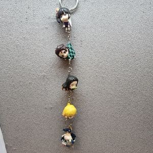 5 Demon Slayer Keychain Mascot Mini Figures Shueisha Japan